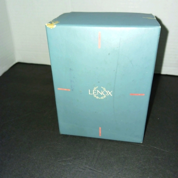 1988 Lenox Train Locomotive Christmas Ornament in original box - Picture 6 of 7